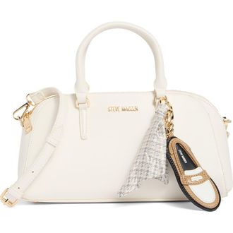 Steve Madden Bkeela East/West Satchel Crossbody Bag in Ivory at Nordstrom Rack
