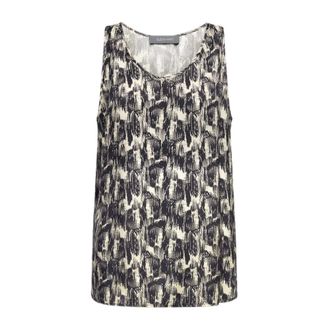 Elena Miro Donna, Top, Nero, 3Xl, new