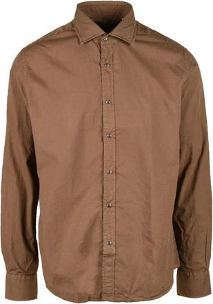 BATURO Brown Warm Cotton Shirt