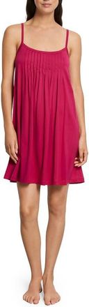 Hanro Juliet Babydoll Chemise in Light Sangria at Nordstrom, Size X-Small