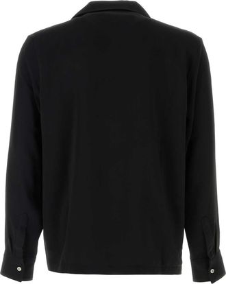 Amiri Mens Black Polyester Shirt Exterior: Camicie