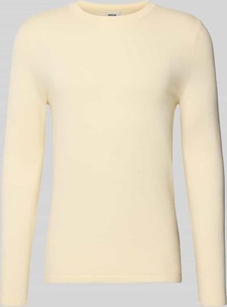 Drykorn Drykorn Strickpullover mit gerippten Abschlüssen Modell Irmino in Offwhite, Größe XXL