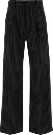 Isabel Marant Embroidered Wool Blend Lisetta Pant