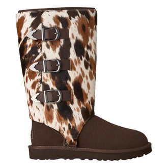 UGG Ugg, Schoenen, Dames, Bruin, 39 EU, Leer, Klassieke Hoge Western Laars