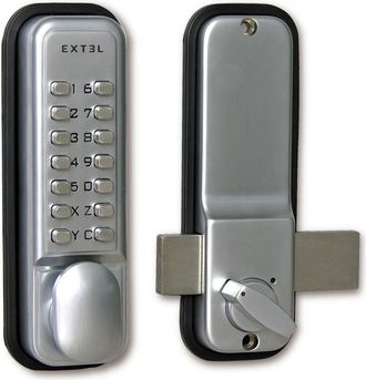 EXTEL Cerradura Mec&aacute;nica Para Puerta Interior 35 - 60 Mm - Apertura Derecha O Izquierda 109057
