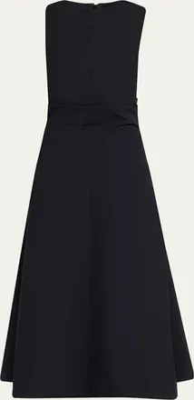 Proenza Schouler Anoushka Ruched Poplin Maxi Dress