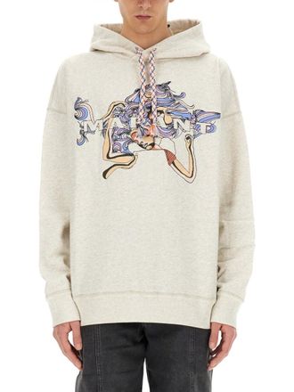 Isabel Marant Light Grey Hood Sweatshirts