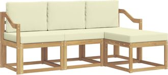 vidaXL Conjunto De Sof&aacute;s De Exterior 4 Uds. Vidaxl