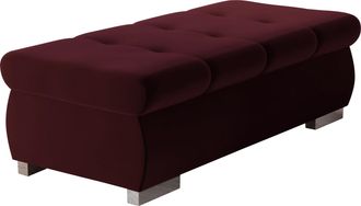 Mirjan24 Mobilier1 - Banco Acolchado Comfivo 123, Venus Velvet 2932, 39x60x120cm, Di&aacute;metro: 0, Tapiz, Patas: Metal, 0