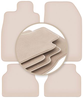 OEM Alfombrillas Beige Premium Para: Citro&euml;n Xm Break, Station Wagon, Sedan, Hatchback, Liftback 1989-2000