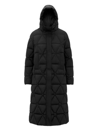 K-Way Ruenne zip-up coat - Black