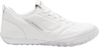 Givenchy New Glide Sneakers - Heren - Sneakers - Wit - 42 1/2 EU - Leer - Schoenen