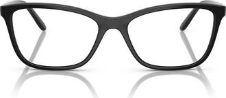 Vogue Eyewear 54mm Butterfly Optical Glasses in Black at Nordstrom