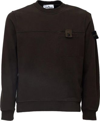 Stone Island Hombre, Sudaderas, Marr&oacute;n, Talla: M