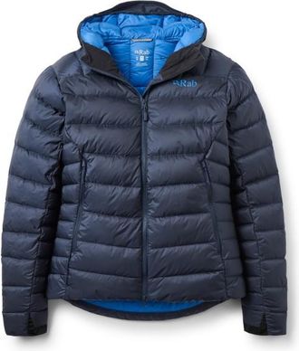 RAB Electron Pro Hoody Daunenjacke f&uuml;r Damen | blau