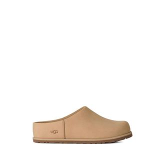 UGG Otzo Clog - Dames - Slip ons - Beige - 39 EU - Leer - Schoenen