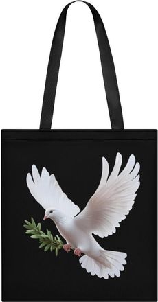 Generic Peace Womens Tote Casual Shopping Bag Lightweight Shoulder Bags Hobos Handbag for Work Travel Daily 35x40cm