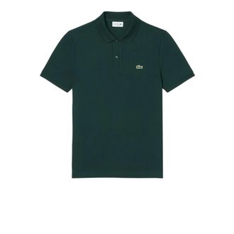 Lacoste Heren, Tops, Groen, Maat: 2XL Piqu&eacute;