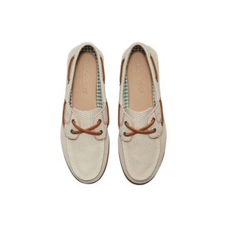 Timberland Woven Leather Loafer - Beige