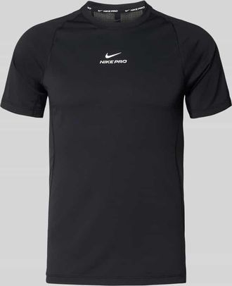 Nike T-Shirt mit Logo-Print und Raglan&auml;rmeln in Black, Gr&ouml;&szlig;e XXL
