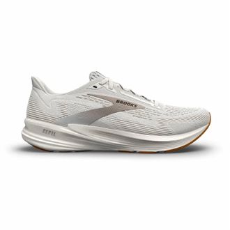 Brooks Womens Revel 8 Running Shoe In White/chateau Grey