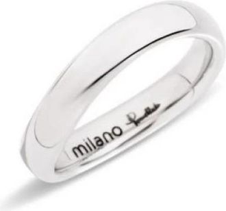 POMELLATO Fede Milano Onda Ring - Dames - Ringen - Grijs - 54 MM - Accessoires