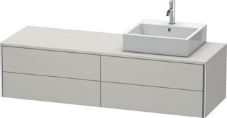 Duravit Mueble De Pared Duravit Xsquare 160,0 X 54,8 Cm, 4 Cajones