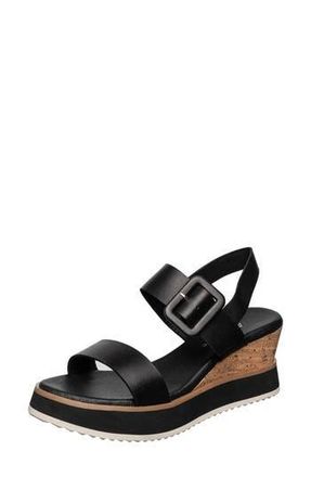 Antelope Dinah Wedge Sandal in Black at Nordstrom Rack, Size 7