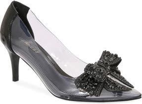 Berness Nala Rhinestone Clear Pump in Black at Nordstrom Rack, Size 5.5