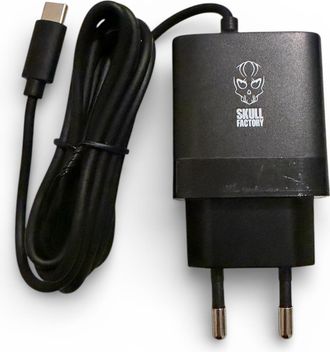 OEM Skull Factory Sf-acc0107 Cargador De Dispositivo M&oacute;vil Universal Negro Corriente Alterna Carga R&aacute;pida Interior