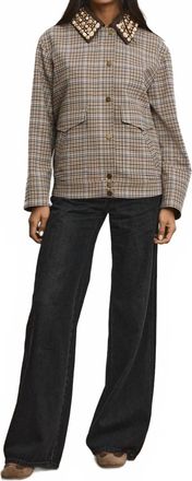 Veronica Beard Kasper Jacket In Malt Multi