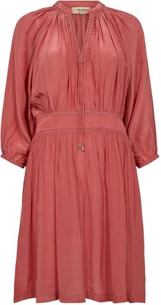 Mos Mosh Faded Rose Geborduurde Jurk - Dames - Korte kleedjes - Roze - M - Kleedjes