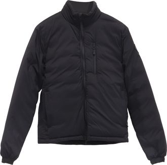 Canada Goose Lodge Packable Quilted Ripstop Down Jacket in Black Nylon