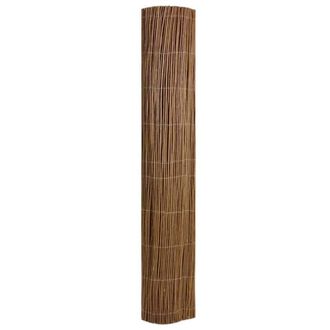 Berkfield Home Warm Willow Fence 140x300 cm in Brown