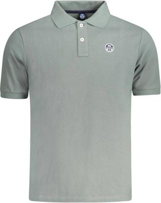 North Sails Groen Katoenen Poloshirt - Heren - Polos - Groen - M - Katoen - Tops