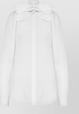 Moschino long sleeve top featuring bow detail