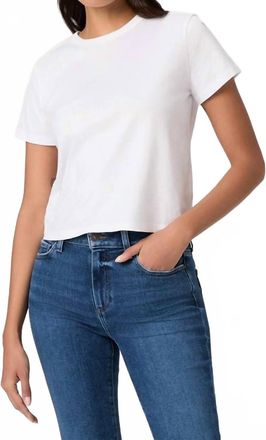 Paige Rhodes Tee In White