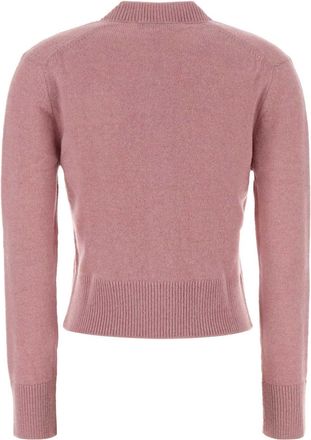 Maison Kitsun&eacute; Lambswool Cardigan - Pink