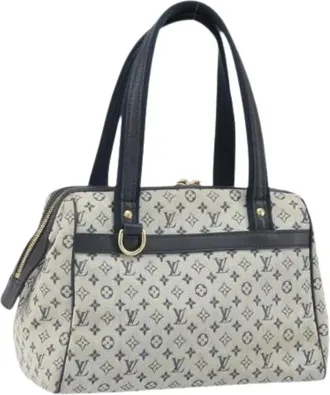 Louis Vuitton Pre-owned Handbags, female, Blue, Size: ONE SIZE Pre-owned Vintage Monogram Mini Canvas Hand Bag