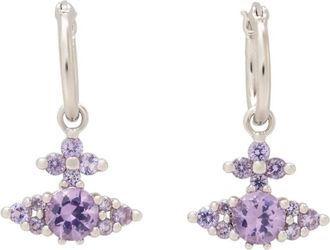 Vivienne Westwood Earrings, female, Purple, Size: ONE SIZE Feodorita Earrings