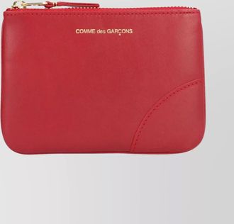 Comme Des Gar&ccedil;ons leather wallet hardware gold-tone