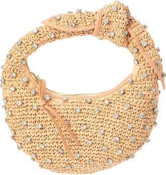 Poolside The Josie Raffia Knot Bag