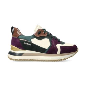 Mephisto Schoenen, Dames, Veelkleurig, 40 1/2 EU, Suède, Ergonomische Sneaker - Multicolor