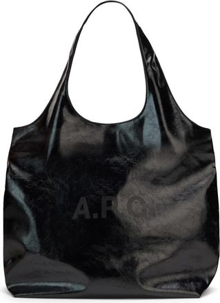 A.P.C. Tote bag Ninon - Dames - Shoppers - Zwart - ONE Size - Polyester - Tassen
