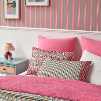 La Redoute Interieurs Gewatteerde kussenhoes, Hyacinthe