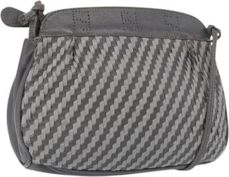 Fendi Pre-owned Cross Body Bags, female, Gray, Size: ONE SIZE Pre-owned Vintage Shoulder Bag