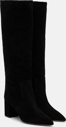 PARIS TEXAS Anja suede knee-high boots