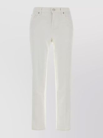 7 For All Mankind stretch denim calie jeans belt loops pockets