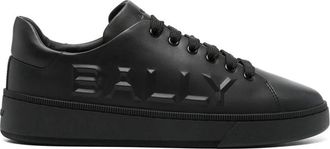 Bally Reka Low-Top Sneaker - Heren - Sneakers - Zwart - 42 EU - Leer - Schoenen
