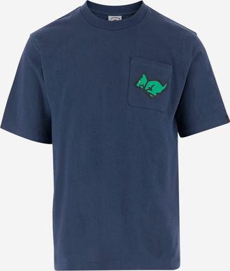 Icecream Cotton T Shirt With Logo